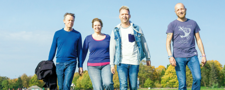 HIV-Positive aus dem Buddy-Projekt unterstützen Menschen mit frischer HIV-Diagnose Gruppenbild Buddy-Projekt