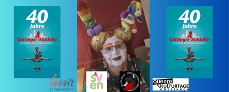 Das Bild zeigt u.a. Schwester Rosa von IWWIT, die den Fetisch-Workshop moderiert