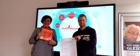 Bild von der Schulung zum Projekt Positive Welcome beim Paritätischen in Osterode