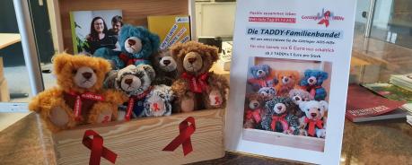 Unsere TADDY-"Special-Edition" zum Welt-Aids-Tag 2021 TADDY-Kiste