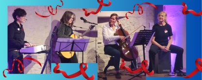 Die neue Göttinger Frauenband Since We Met auf der Jubiläumsfeier der Göttinger Aidshilfe e.V. - Anlaufstelle für sexuelle Gesundheit